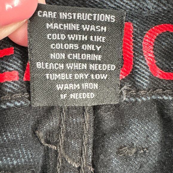 Linea Uomo Black Wash 5 Pocket Relaxed Fit Zip Fly Jeans Pants 46 x 30 - Picture 5 of 10